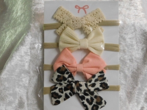 Bow Headband Set of 4 - Pack 7